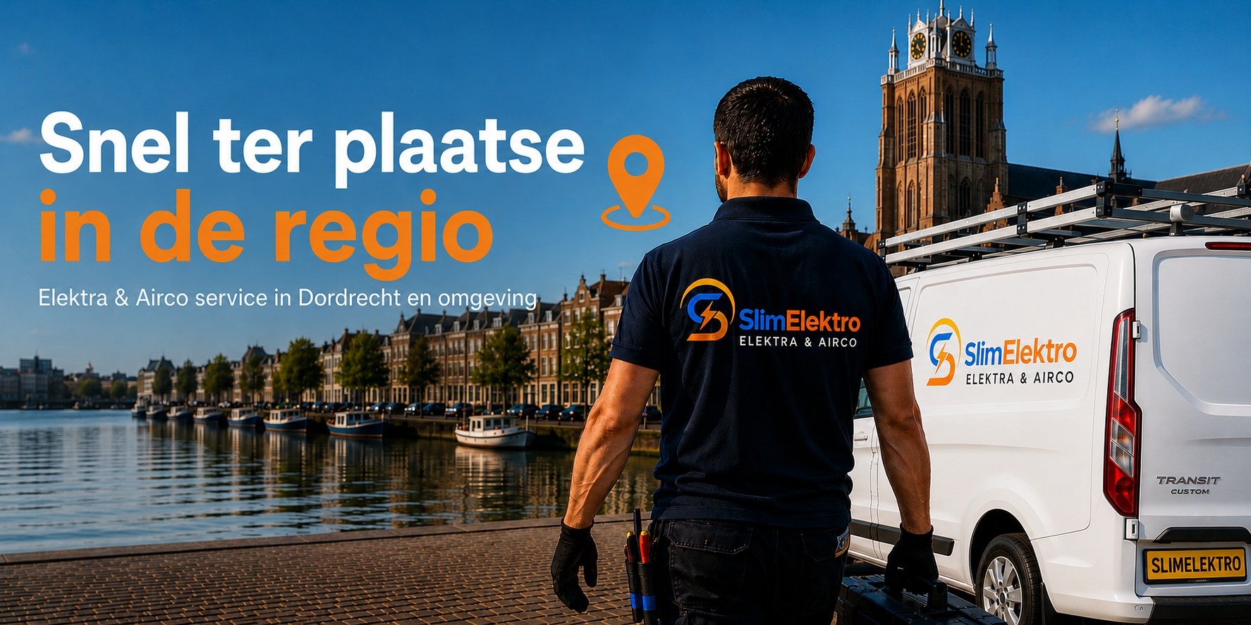 SlimElektro snel ter plaatse in Dordrecht en omgeving